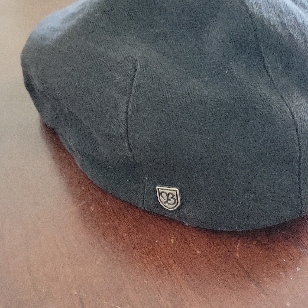 Brixton Black Flat Cap - Picture 3 of 4
